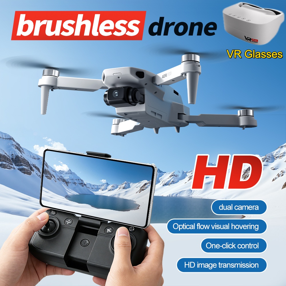 Rc Helicopter Electric - Occhiali VR con Drone RC, Motore