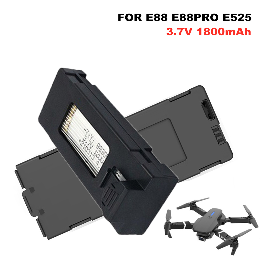 Eachine Drone E58 - Batteria Drone E88 3.7V 1800mAh batteria