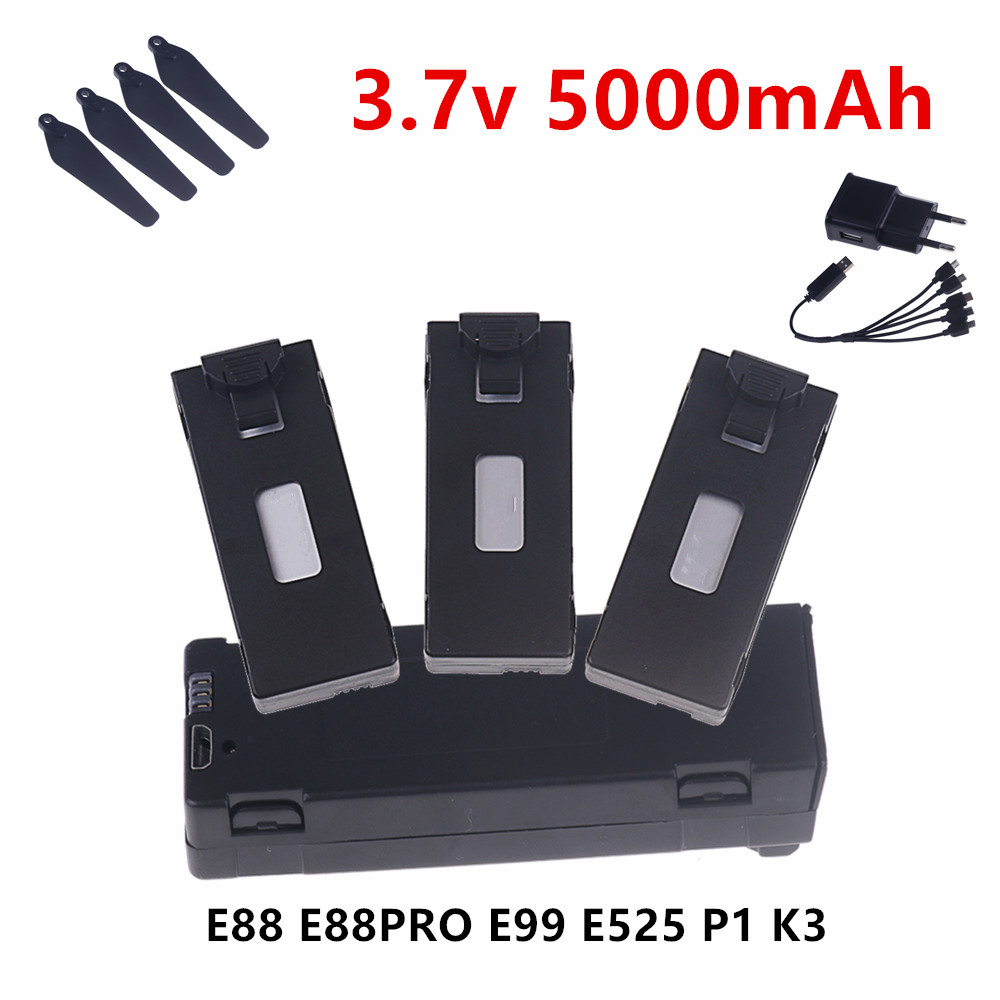 Eachine Drone E58 - Batteria 3.7V per Droni RC E88