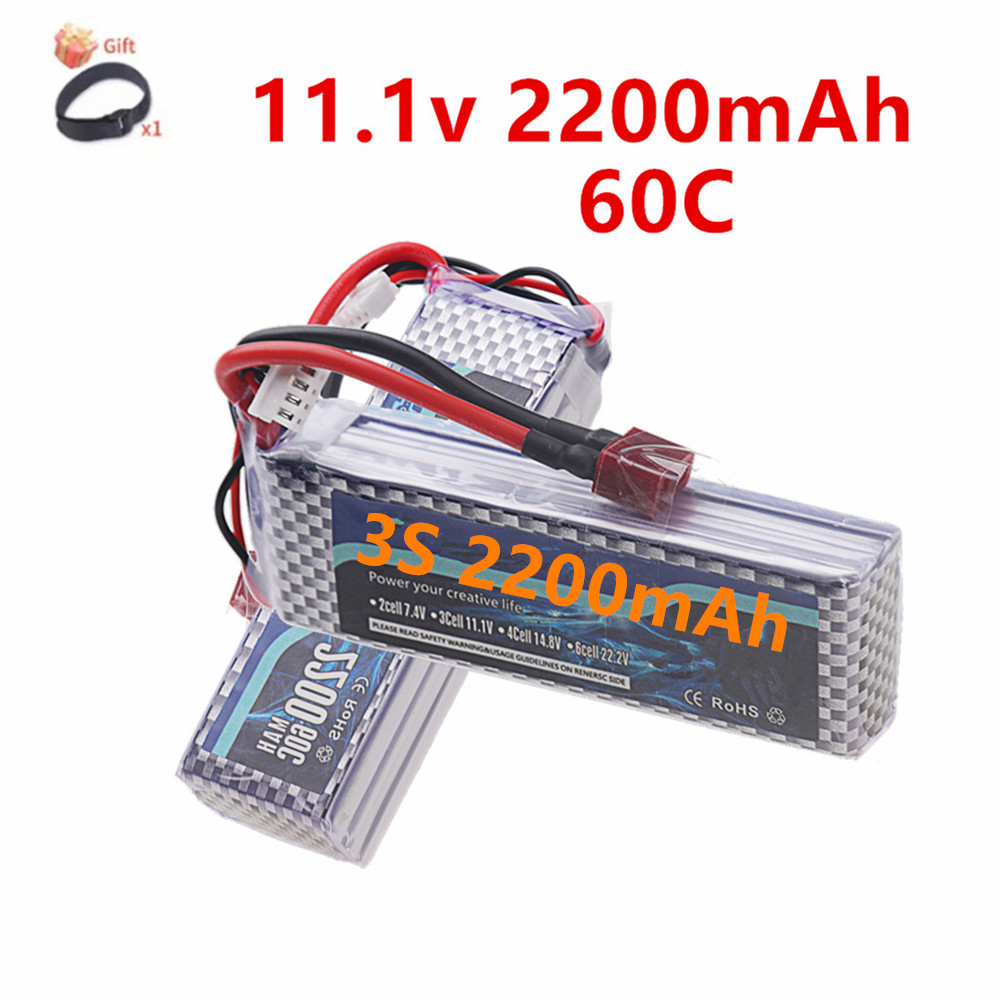 Rc Helicopter Coaxial - Batteria Lipo 3S 11.1V Deans T