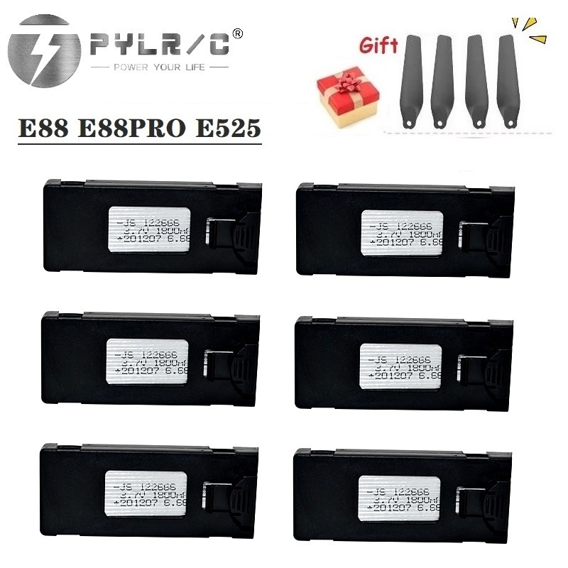 Eachine Drone E58 - 1/2/3/5/10 pezzi 3.7V 1800Mah RC Drone
