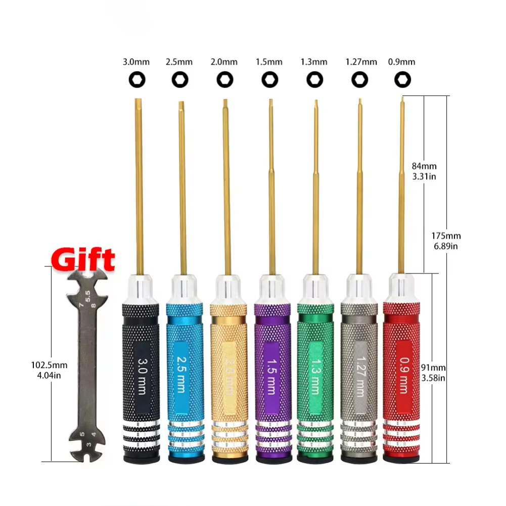 Set di 7 Cacciaviti Esagonali  - Rc Helicopter Tool Kit recensione e prezzo