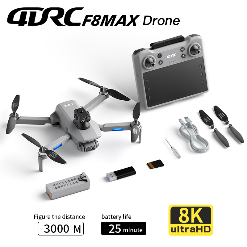 F8 MAX GPS Drone Professionale - Rc Helicopter Case recensione e prezzo