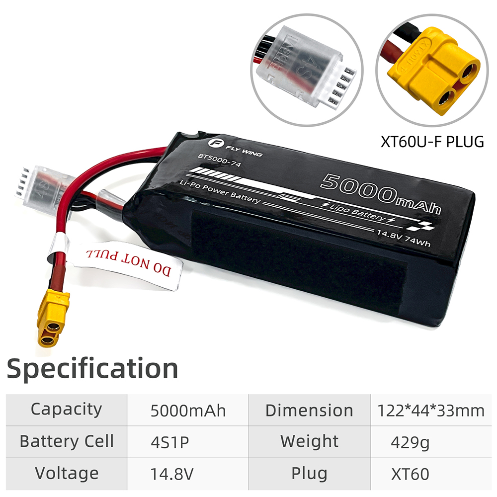 Fly Wing FW450L 5000mAh 4S bat - Rc Helicopter Bag recensione e prezzo