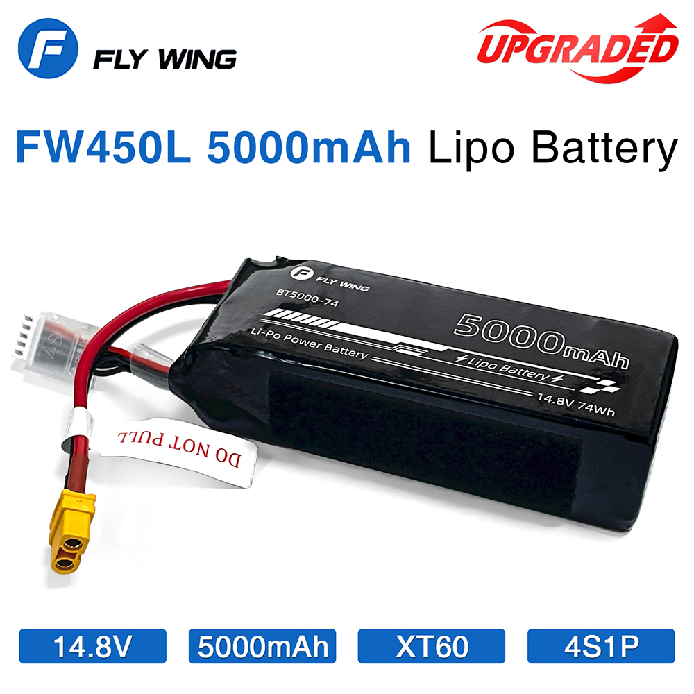 Fly Wing FW450L 5000mAh 4S bat - Rc Helicopter Bag recensione e prezzo