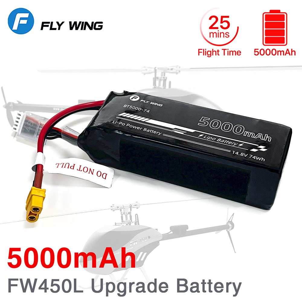 Fly Wing FW450L 5000mAh 4S bat - Rc Helicopter Bag recensione e prezzo